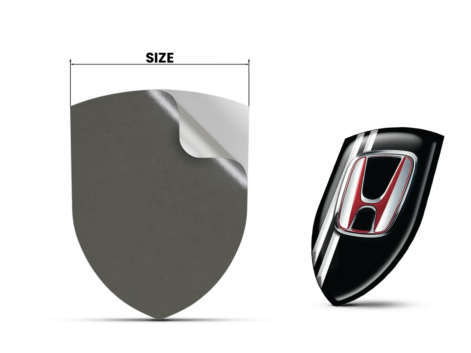 Honda Stoßsticker Druck Edition Anpassbar Robust
